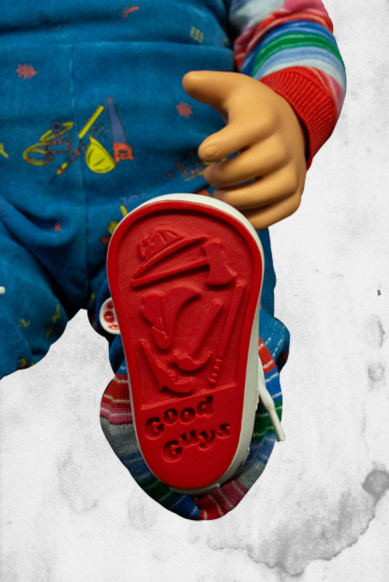 Poupée Chucky Good Guy Officielle En Carton Grandeur Nature / Debout Poupée Chucky Good Guy Officielle En Carton Grandeur Nature / Debout
