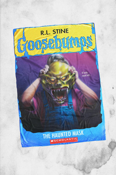 goosebumps haunted mask blanket