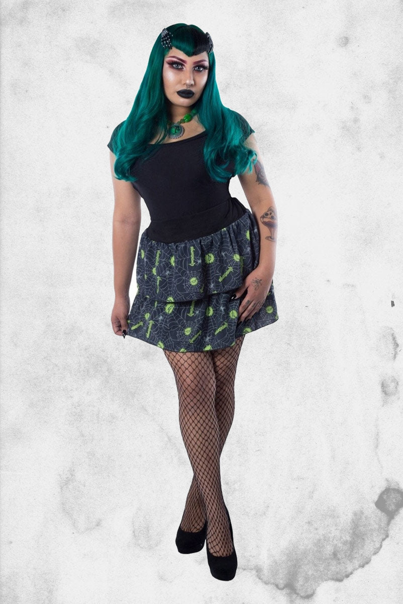 Goosebumps Rara Skirt – Post Mortem Horror Bootique