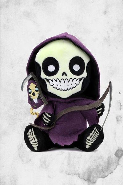 horror themed grim reaper neca kid robot plush