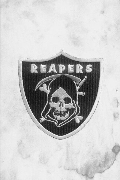 reaper iron on patch