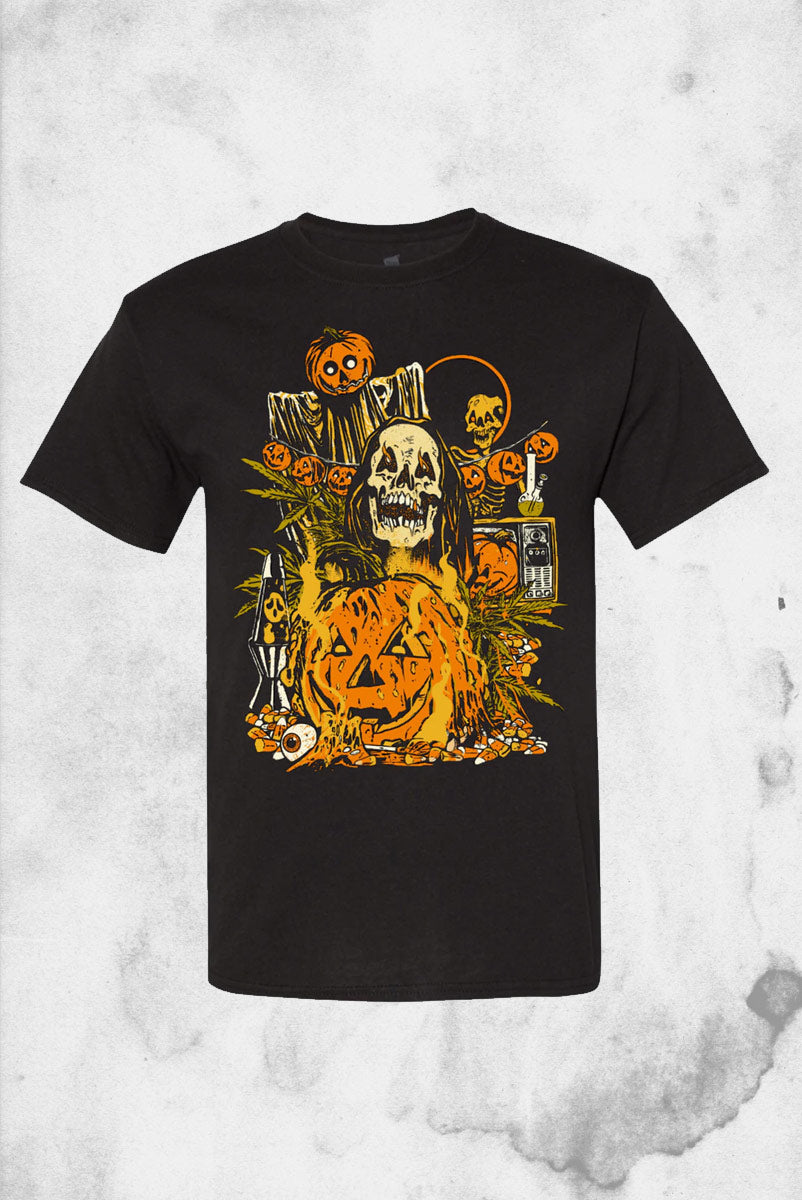 Halloween Haze T-Shirt – Post Mortem Horror Bootique