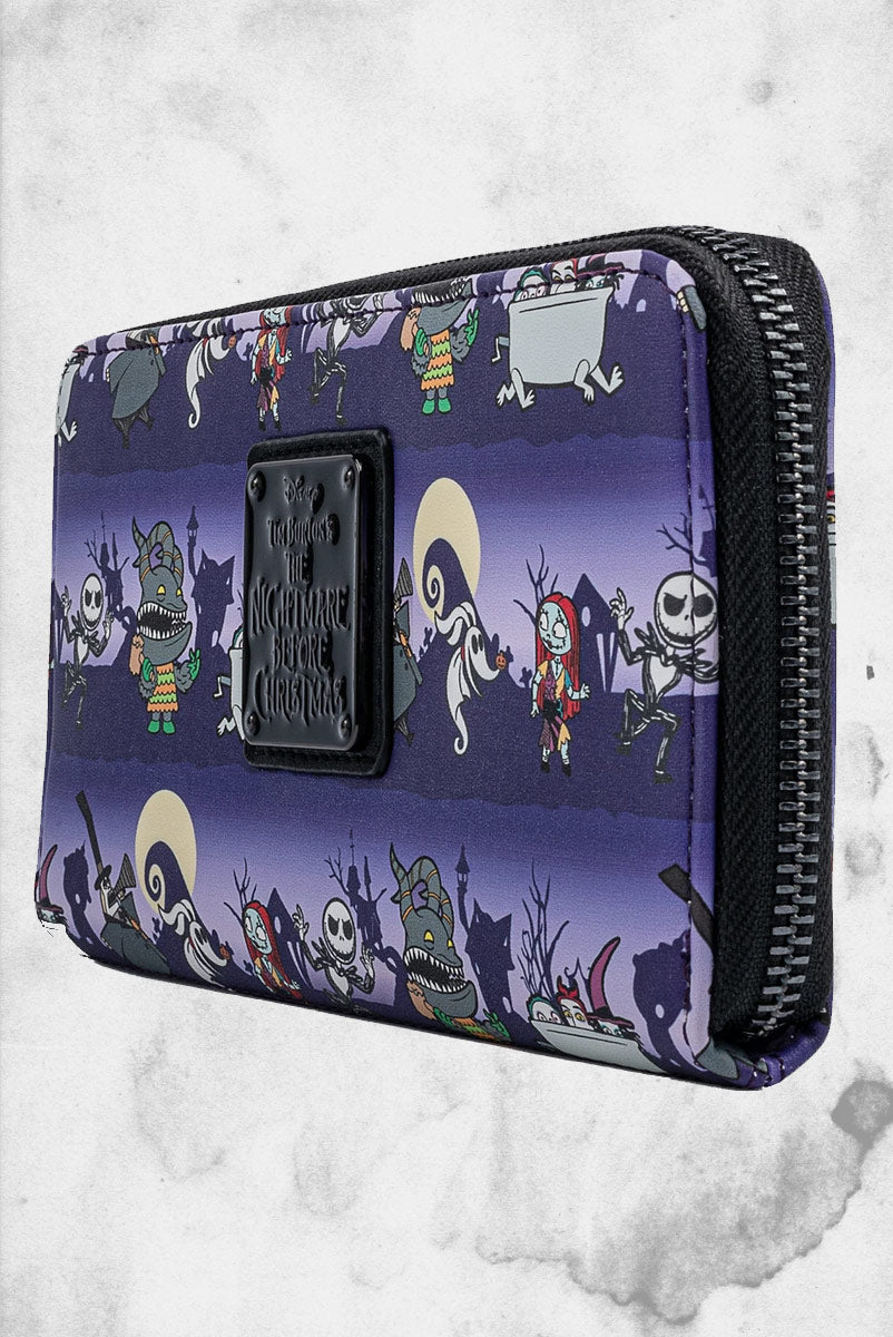 Nightmare before christmas loungefly wallet best sale