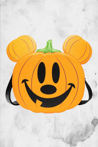 disney halloween pumpkin mickey mouse loungefly bag
