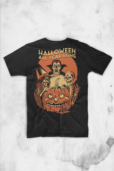 vintage halloween t-shirt design