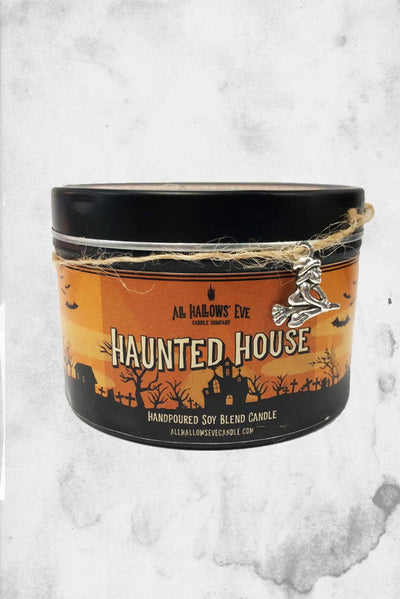 haunted house scented candle
