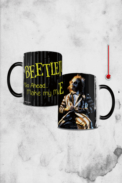 beetlejuice coffee mug changing