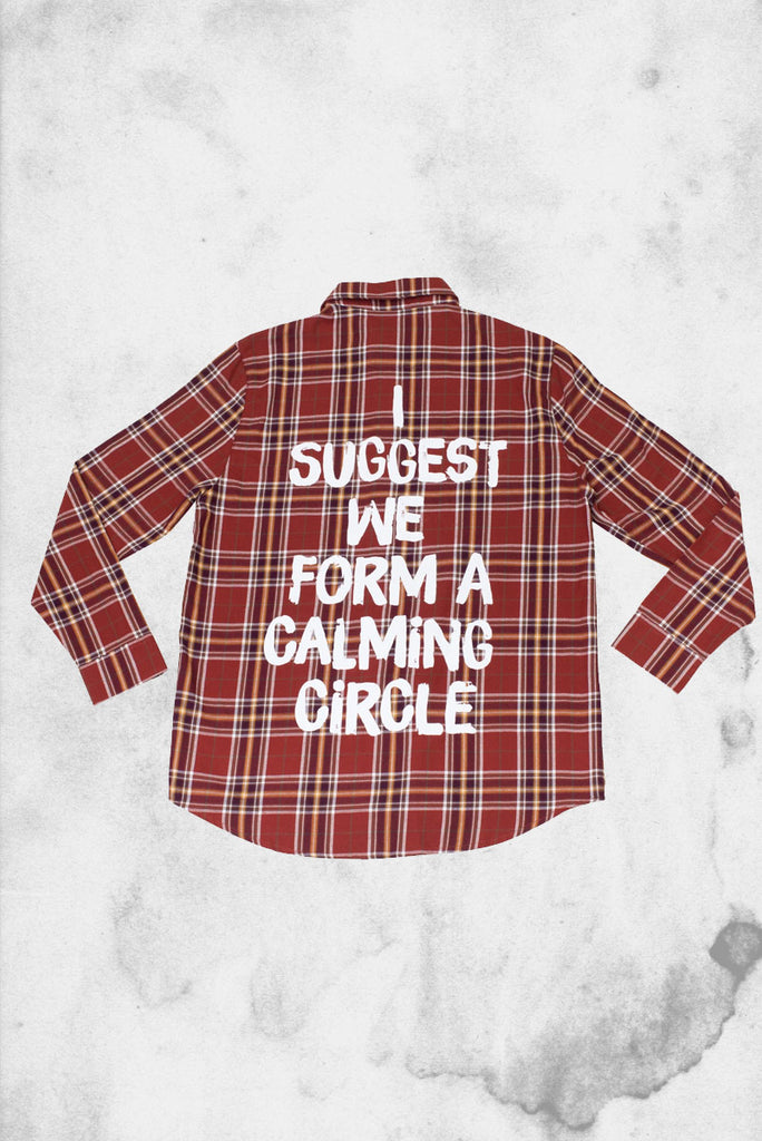 Something Wicked Comes This buy Way Cakeworthy Flannel MEDIUM