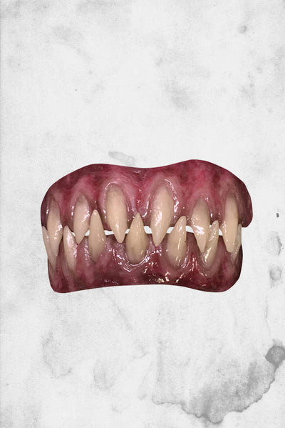 haunted house horror teeth demon