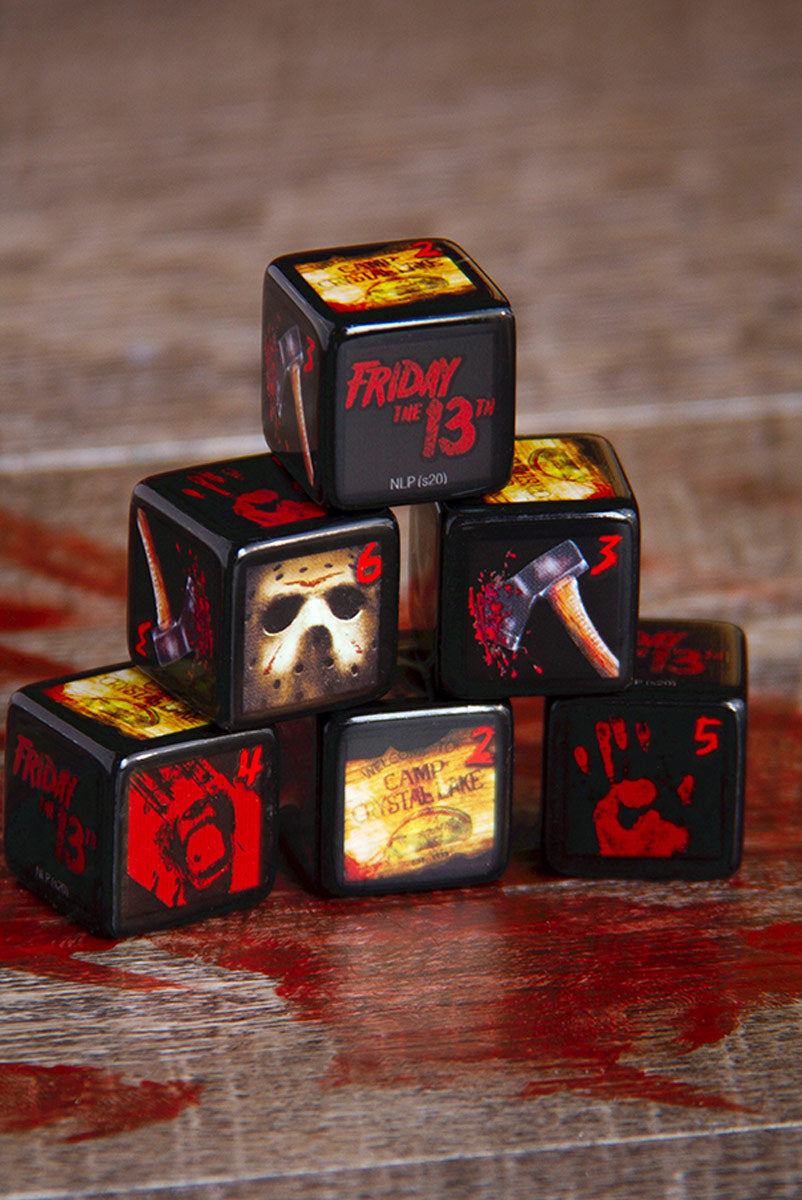 Friday the 13th - Game Dice Set – Post Mortem Horror Bootique