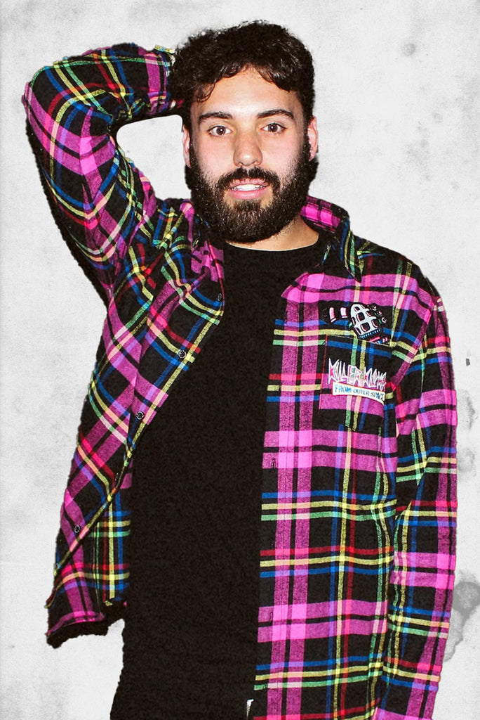 ICECREAM Check Flannel Shirt