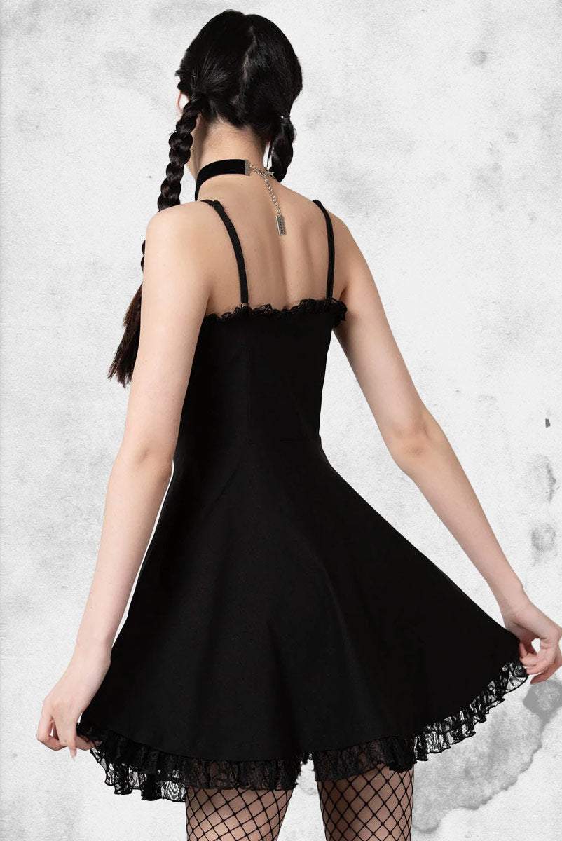 Zaleria Zip Dress – Post Mortem Horror Bootique