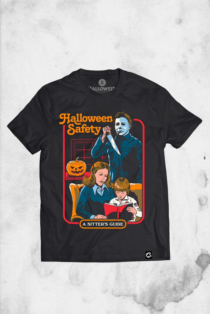 Halloween Safety T-Shirt Large Halloween Safety T-Shirt Large