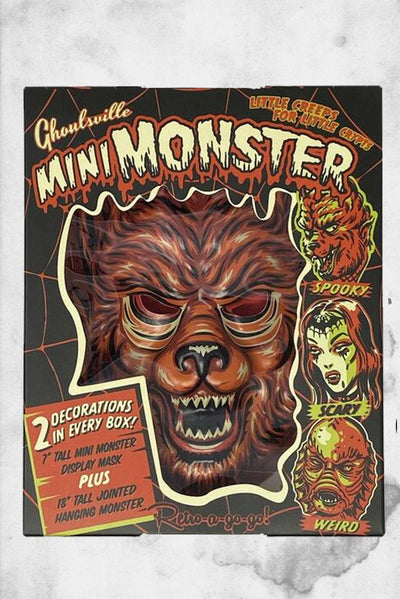 classic universal monmster wolfman paper wall decor