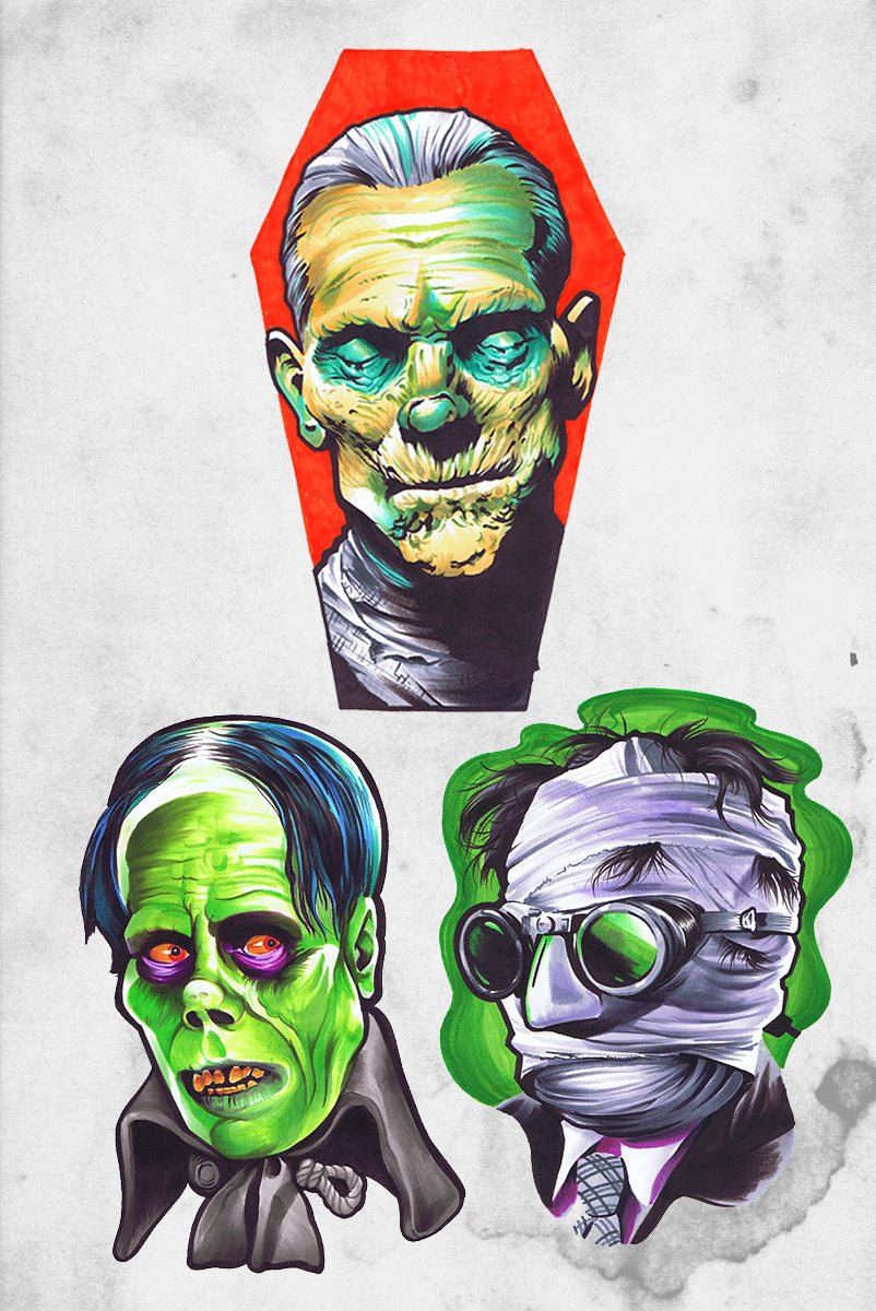 monsters universal Universal Monsters - Wall Decor