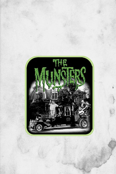munsters merchandise patch iron on