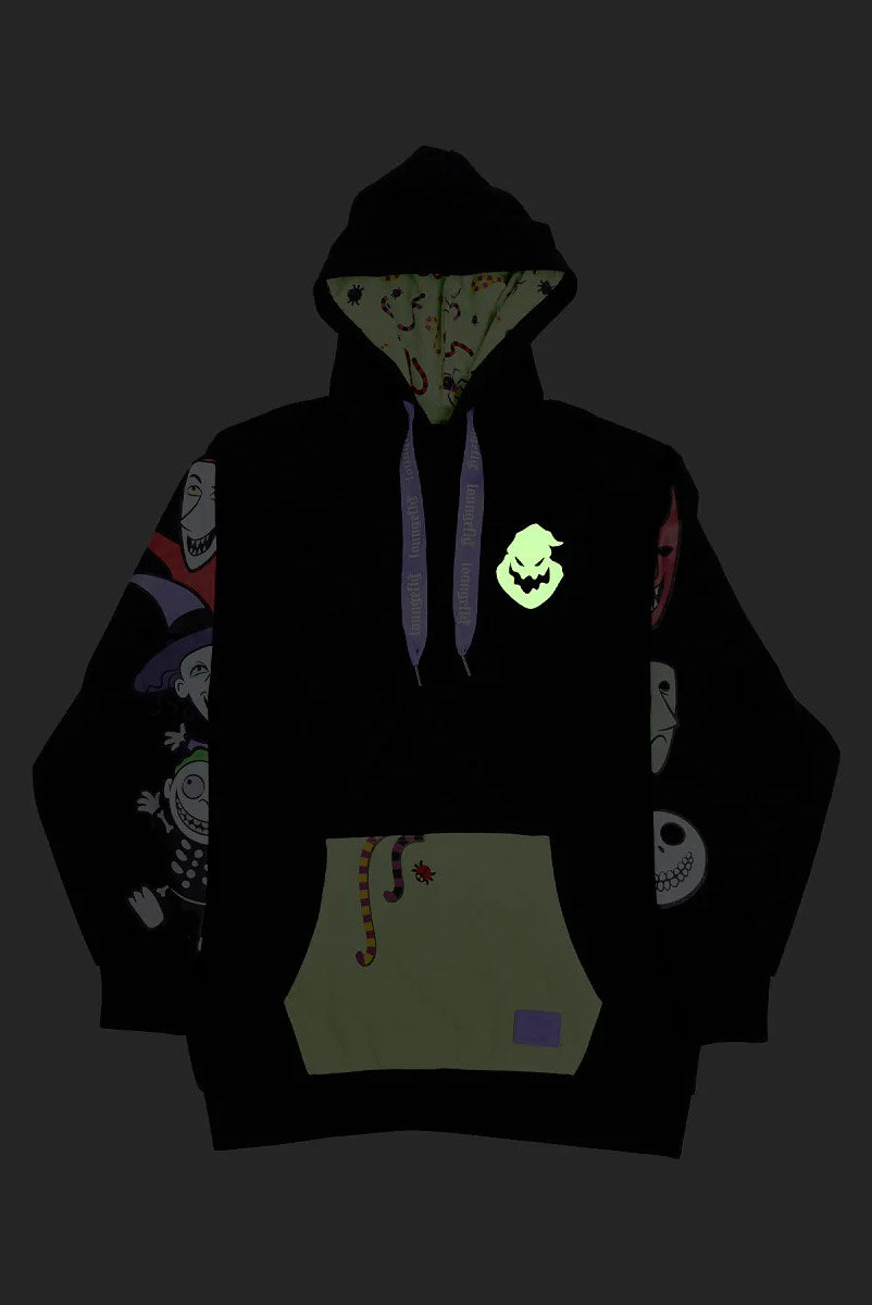 The Nightmare Before Christmas Lock Shock and Barrel Hoodie Post Mortem Horror Bootique