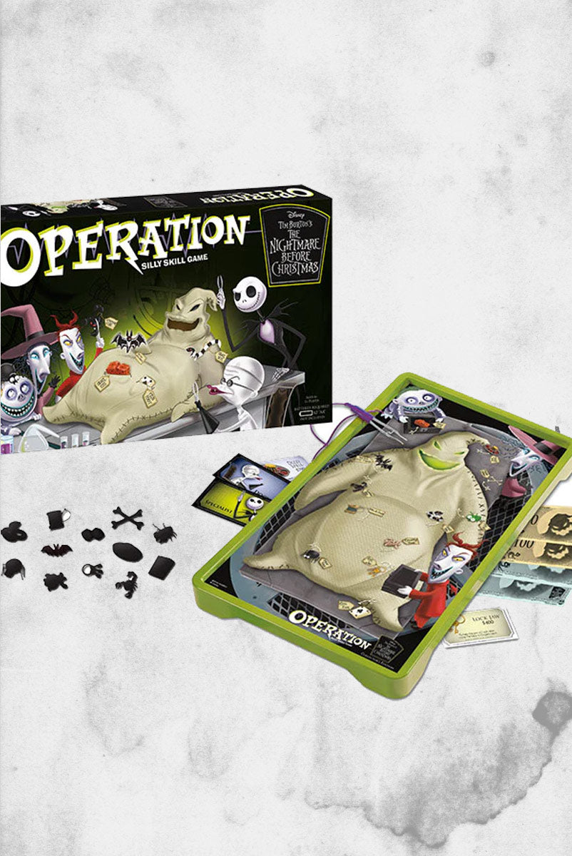 Tim Burton's The Nightmare Before Christmas NBC operation game new in outlet box