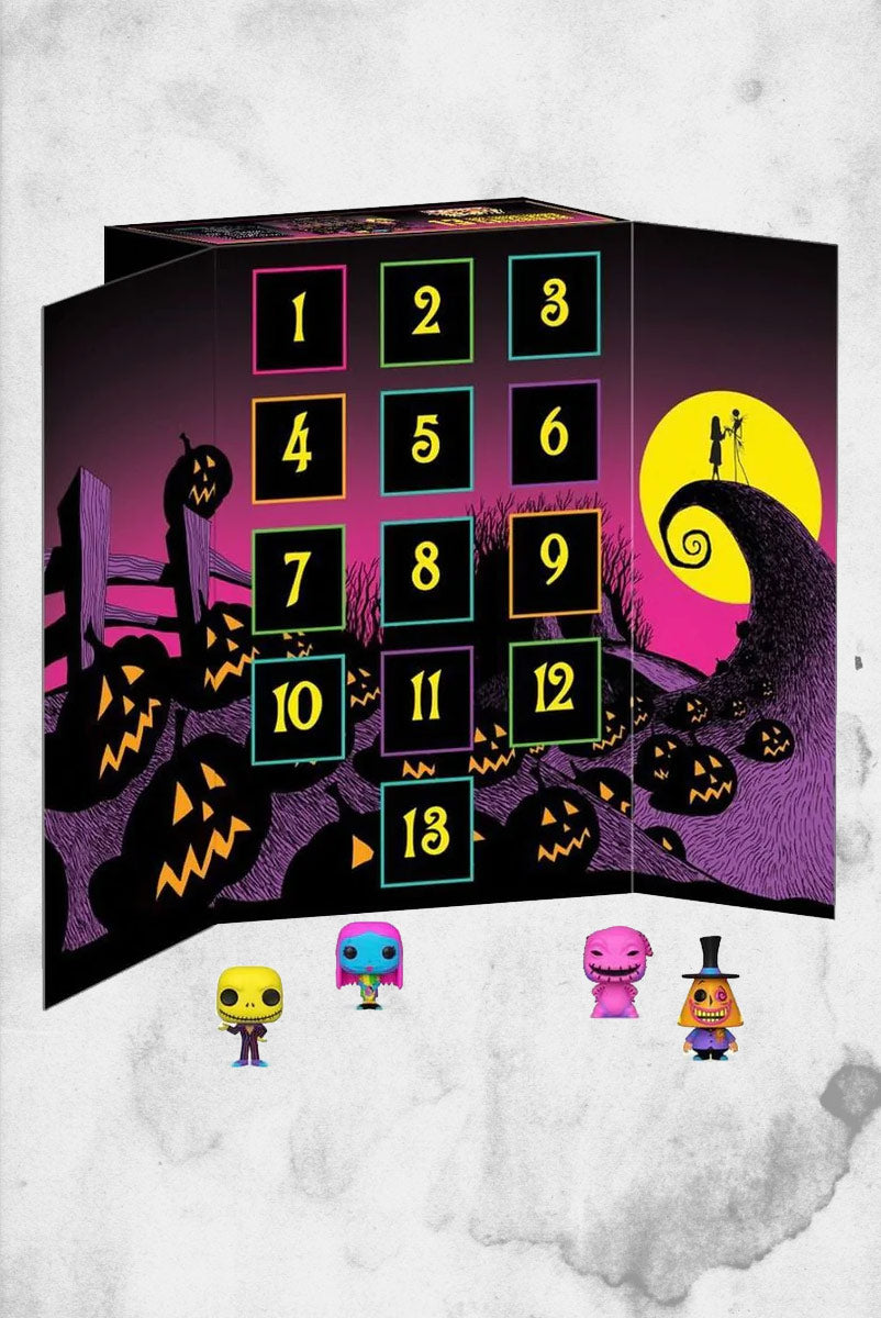 The Nightmare Before Christmas - Blacklight Countdown Advent Calendar ...