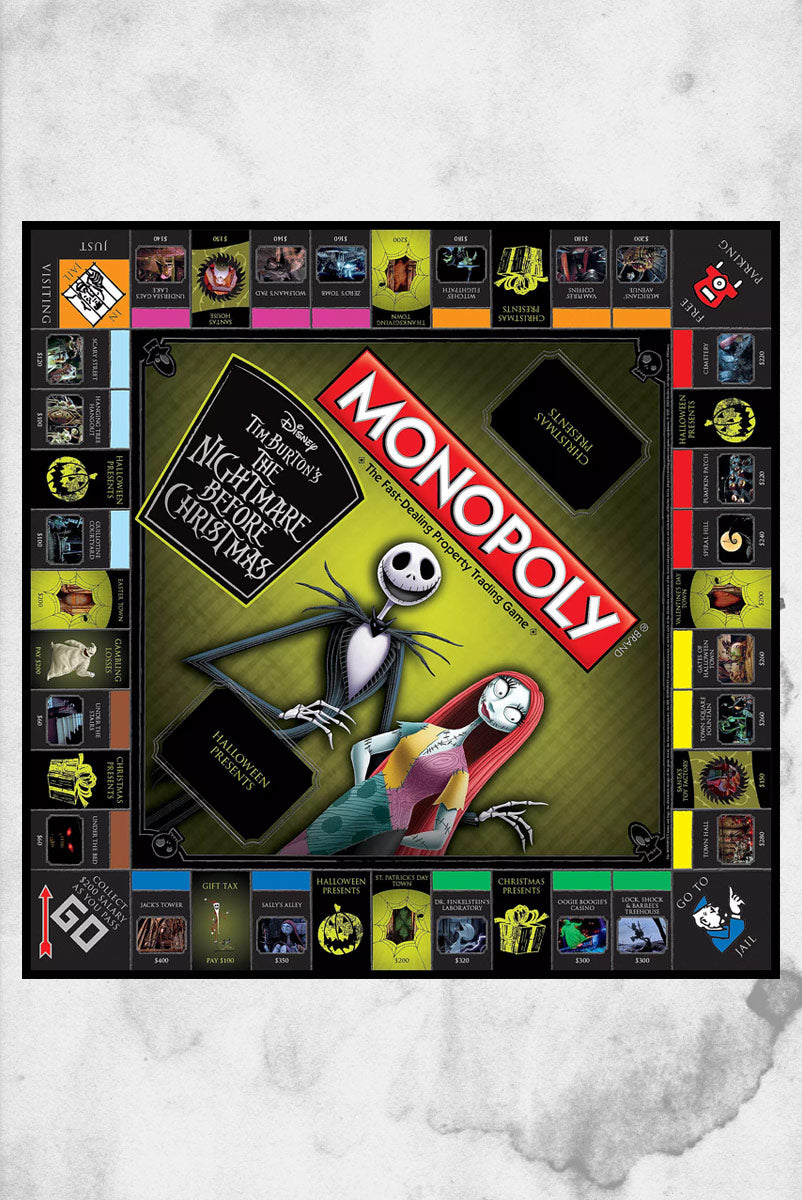 Nightmare before good Christmas Monopoly