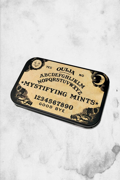 ouija board shaped candy mints
