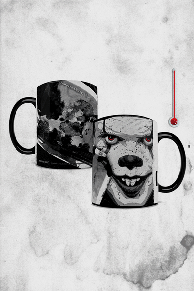 it pennywise color changing coffee mug