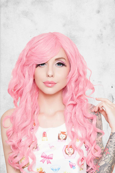 pink cosplay pink mermaid halloween