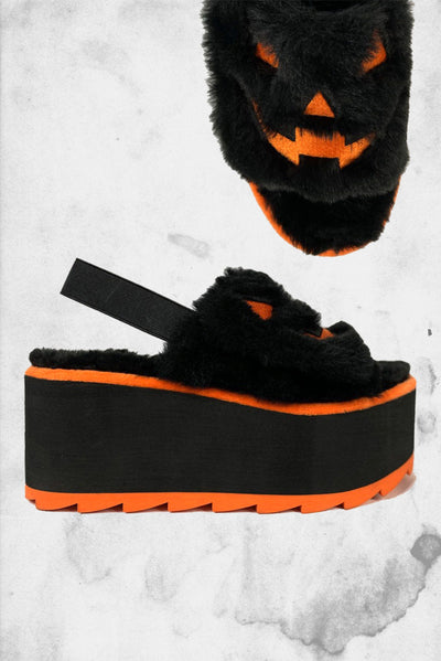 pumpkin sandals