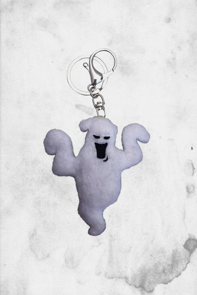 plush ghost keychain from Kreepsville
