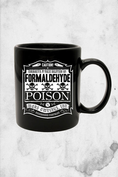 poision coffee mug funny halloween design