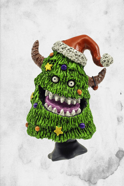 possessed tree horrornament christmas ornament