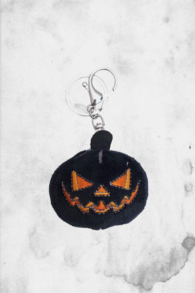 pumpkin plush keychain halloween kreepsville