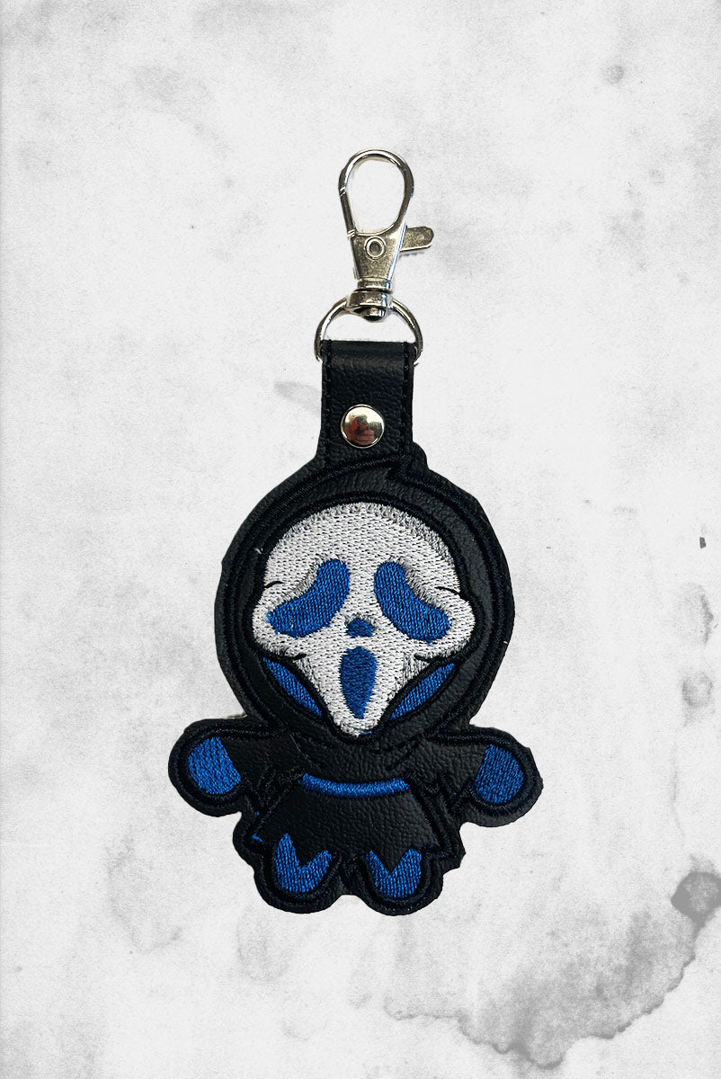 horror mini backpack keychain Ghostface Keychain – Post Mortem Horror Bootique