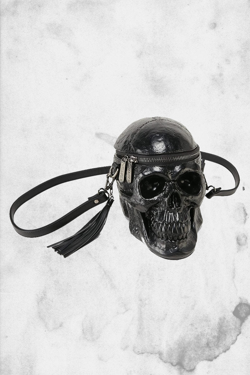 Grave Digger - Skull Handbag – Post Mortem Horror Bootique