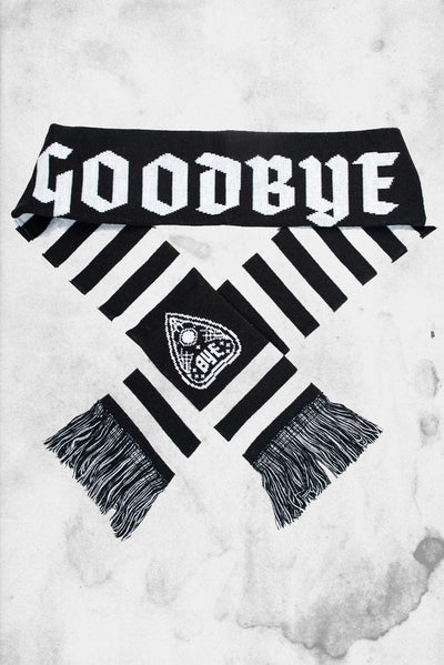 goodbye ouija themed scarf