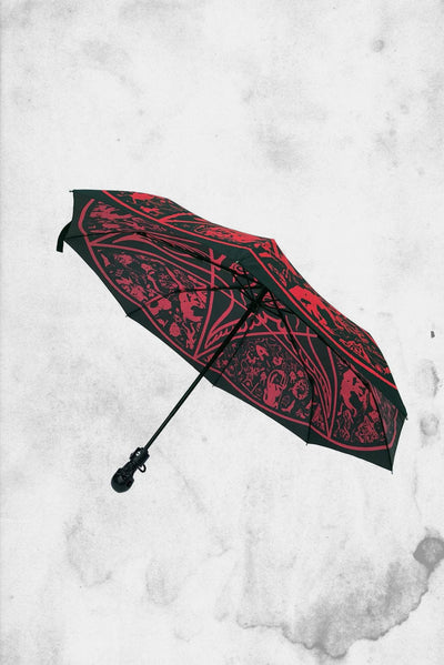 spooky horror themed umbrella