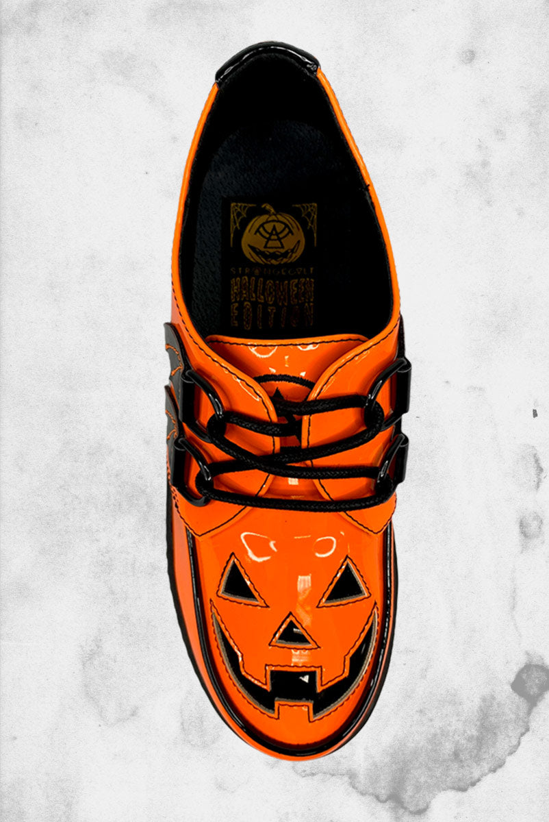 Outlet Strange Cvlt Orange and Black Pumpkin Creepers