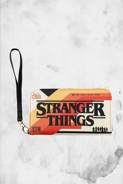 stranger things vhs tape wallet