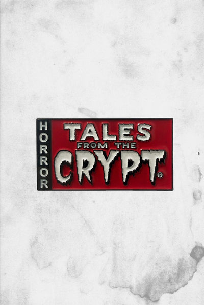 tales from the crypt logo enamel pin