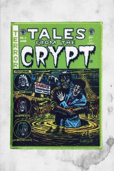 tales from the crypt iron on comic book patch
