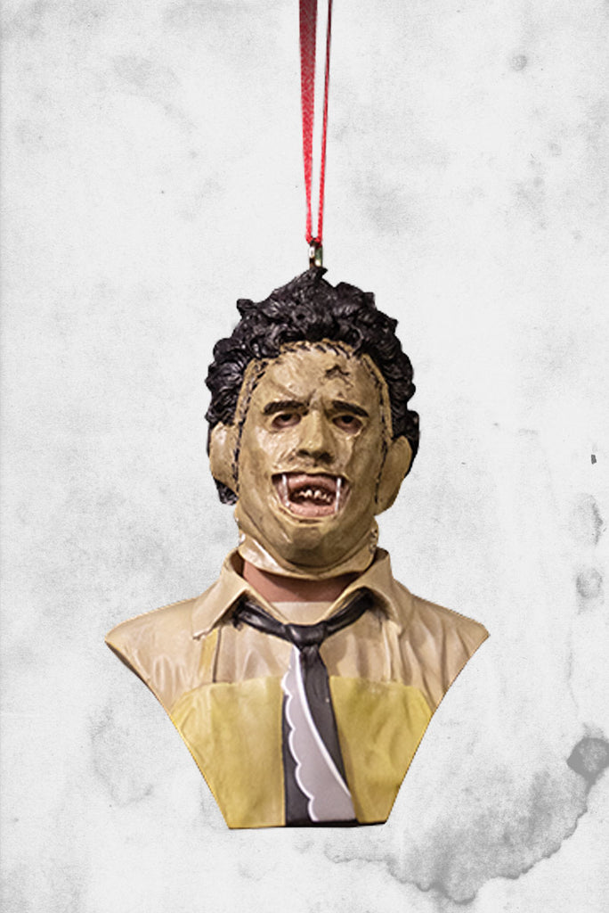 Texas Chainsaw Massacre Leather Face Wall Art | Canvas Painting