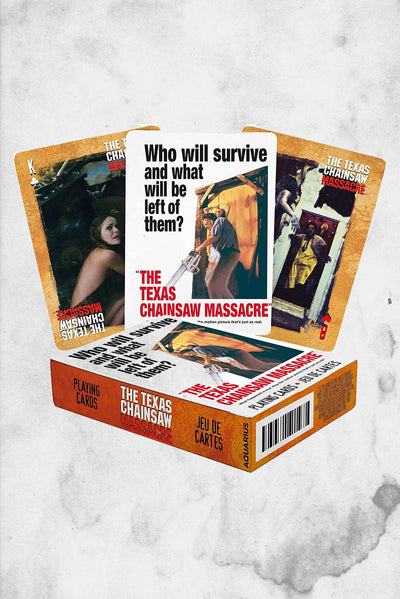 texas chainsaw massacre playing cards