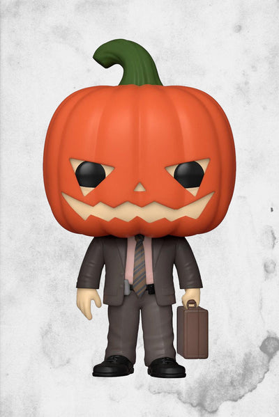 office Dwight pumpkin head