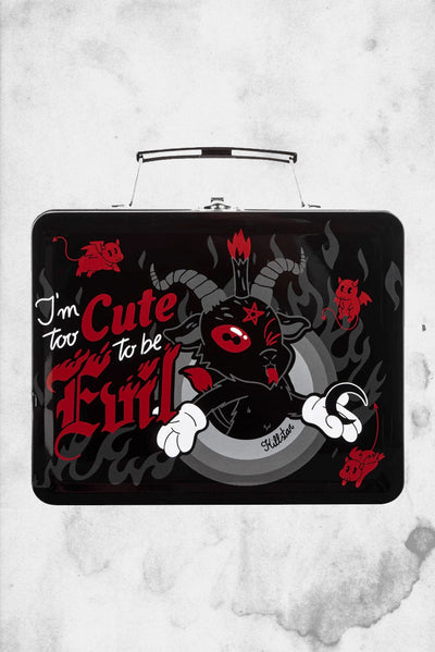 cute metal lunchbox horror themed