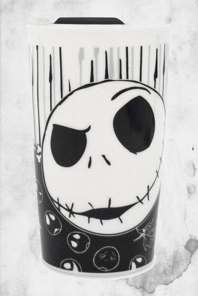 Jack Skellington and Sally Water Bottle with Straw 24 oz. - The Nightmare  Before Christmas - Spencer's