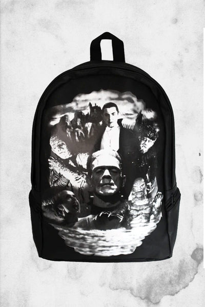 UNIVERSAL MONSTERS COLLAGE BACKPACK