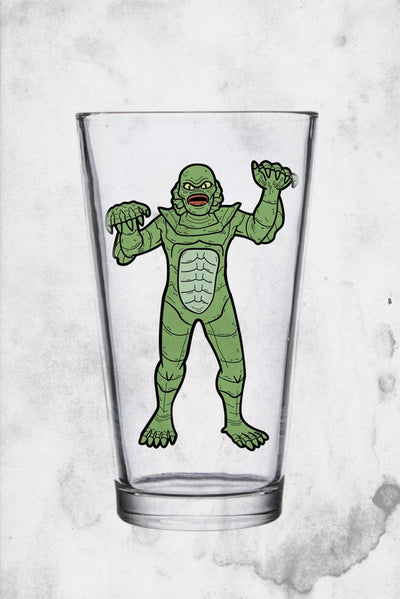 universal monster creature drinking glass