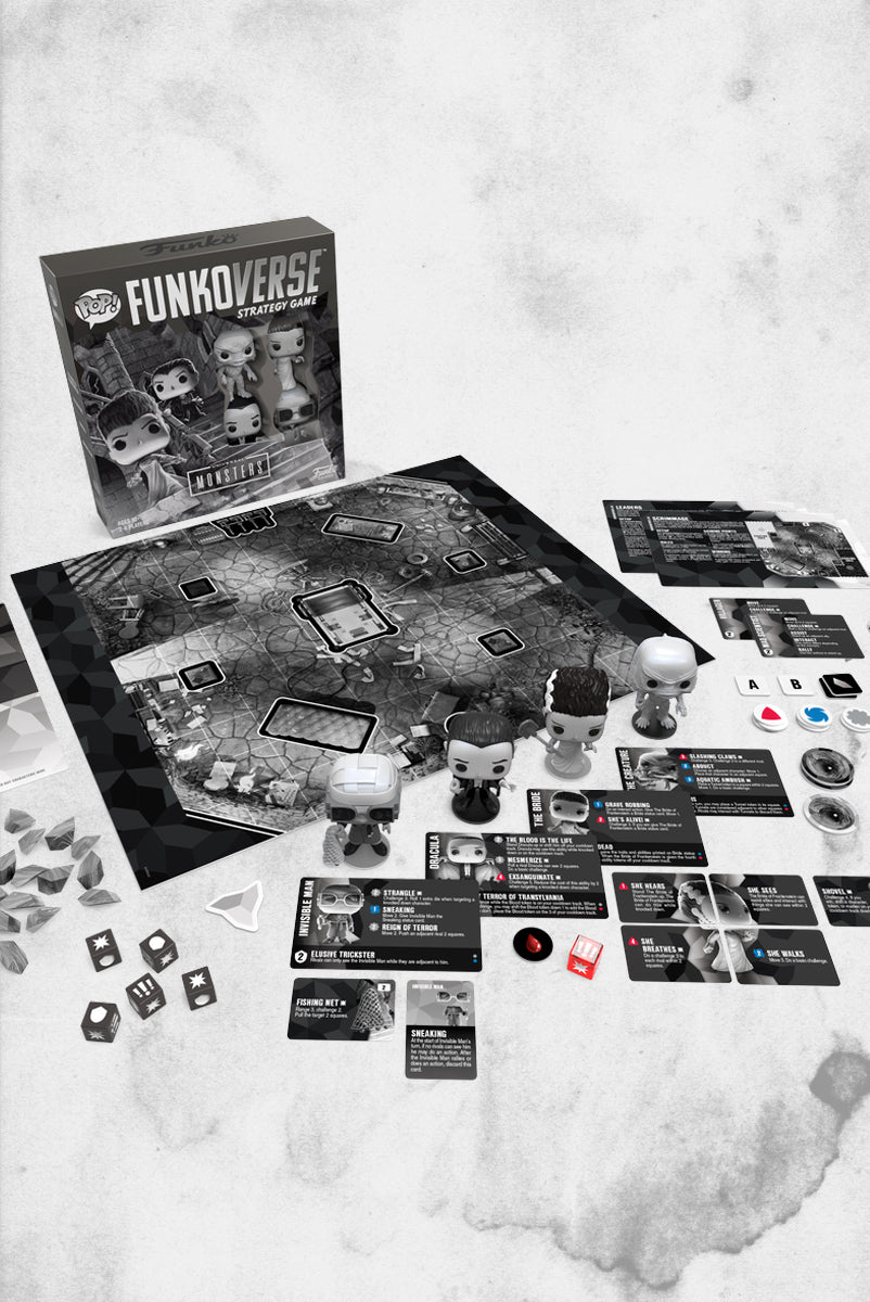 100 monsters game Universal Monsters