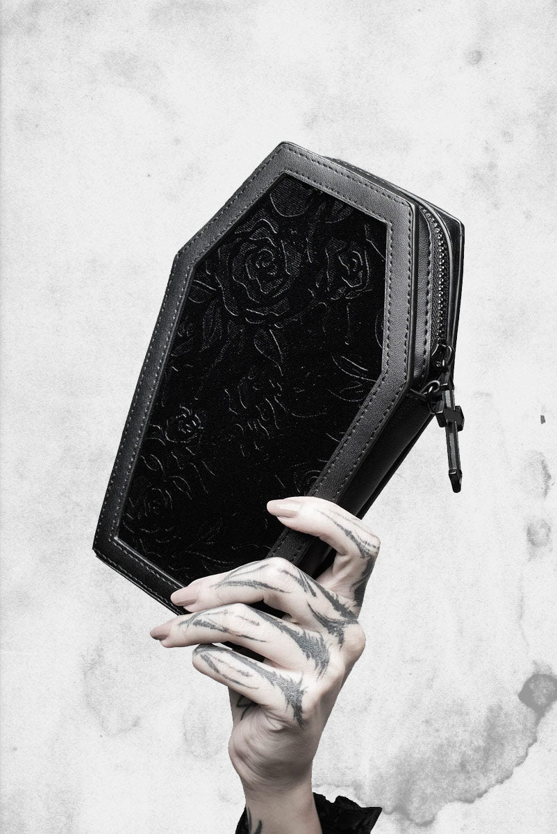 Vampire's Kiss Coffin Wallet (Black) Post Mortem Horror Bootique