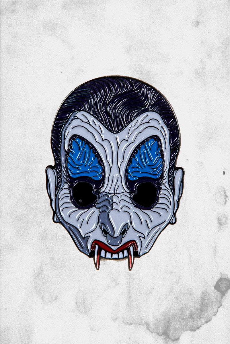 Trick 'r Treat - Vampire Mask (Enamel Pin) – Post Mortem Horror